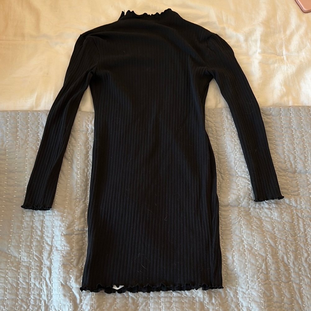 Elegant Black Midi Dress